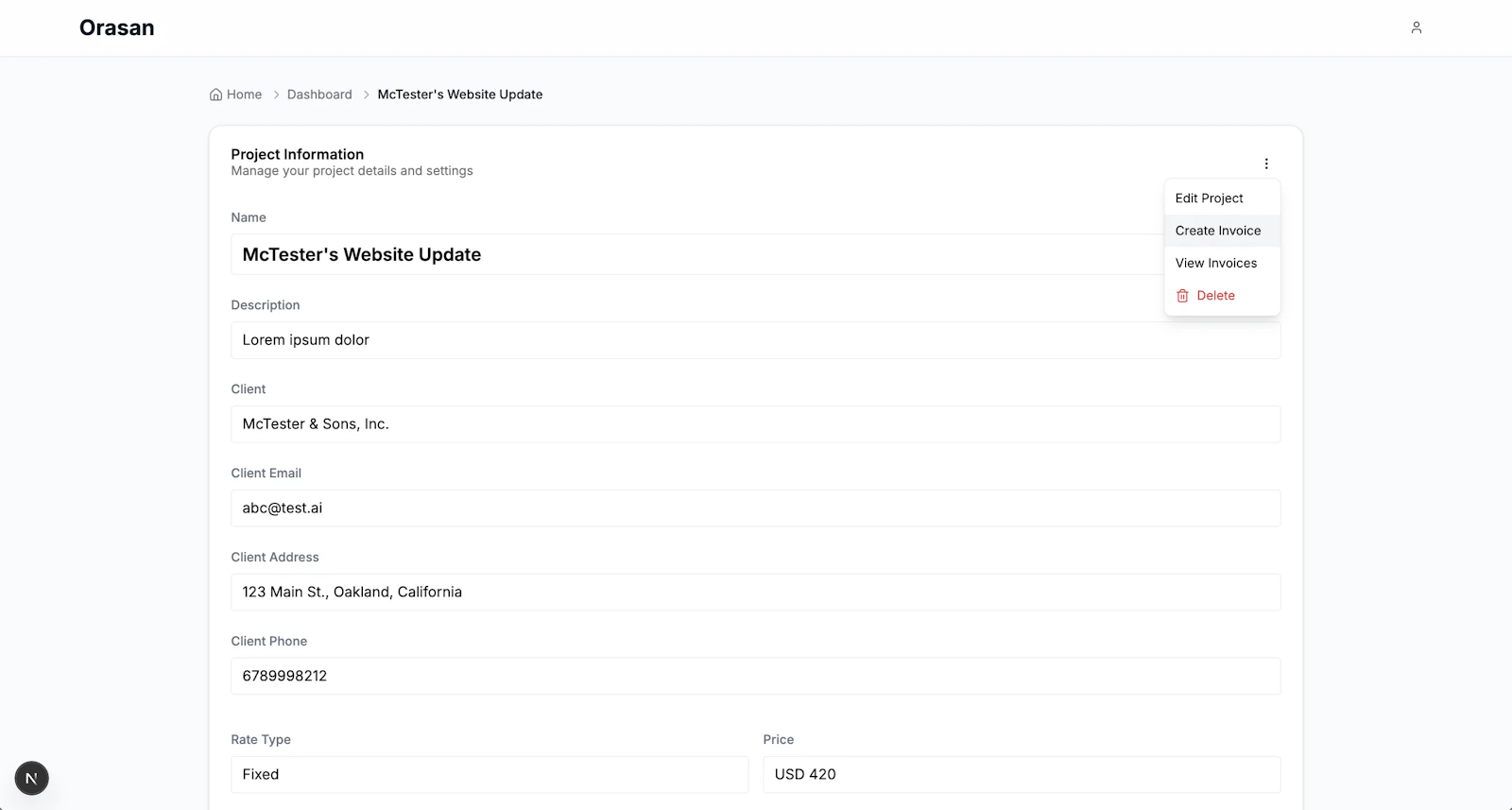 Orasan screenshot 4