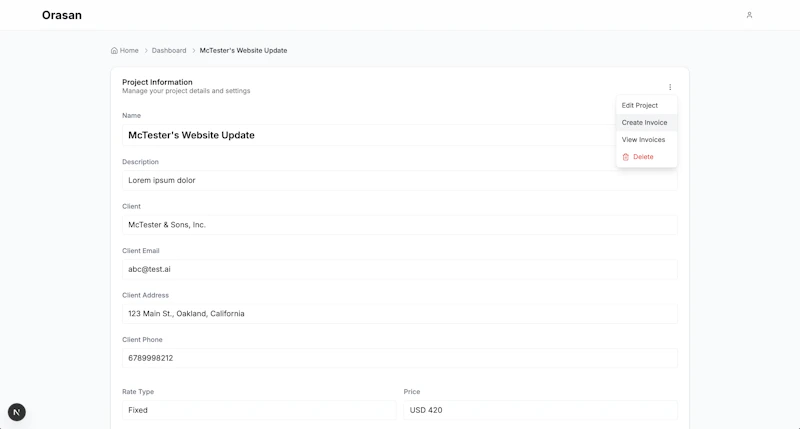 Orasan screenshot 4