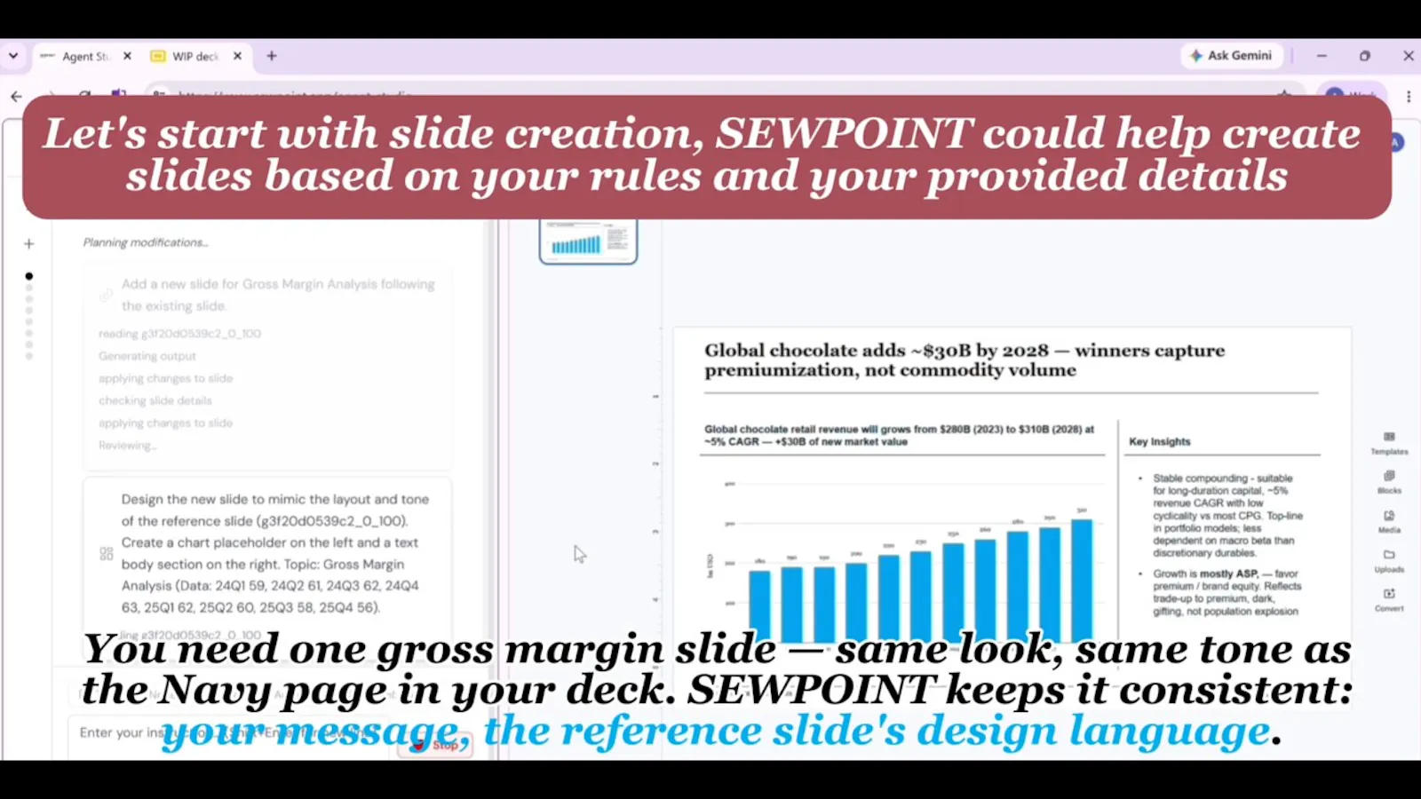 SEWPOINT screenshot 1 (video preview)