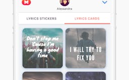 LyricsStickers™ for iMessage on iOS 10 media 2