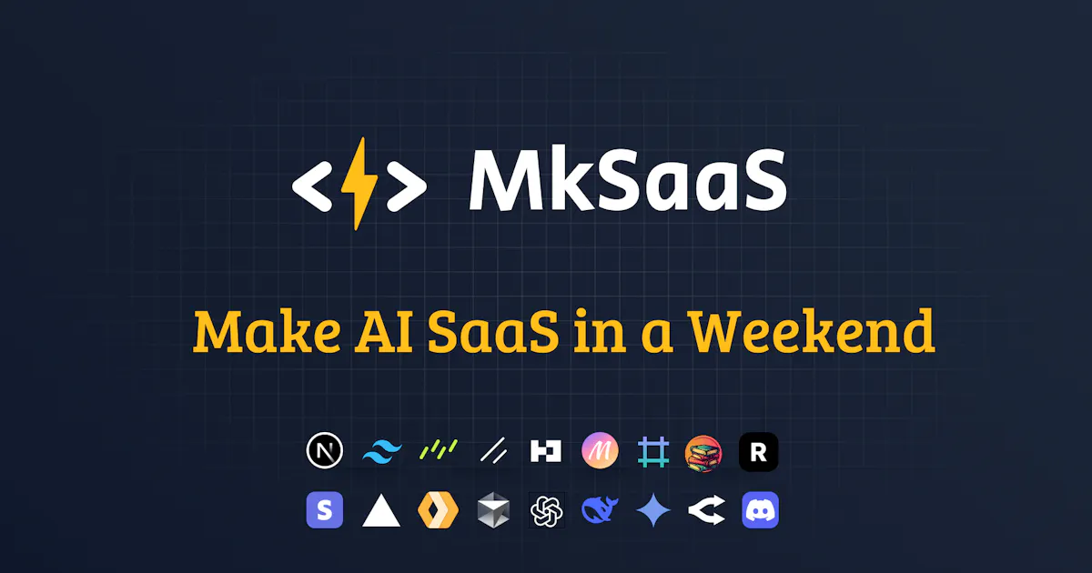 MkSaaS