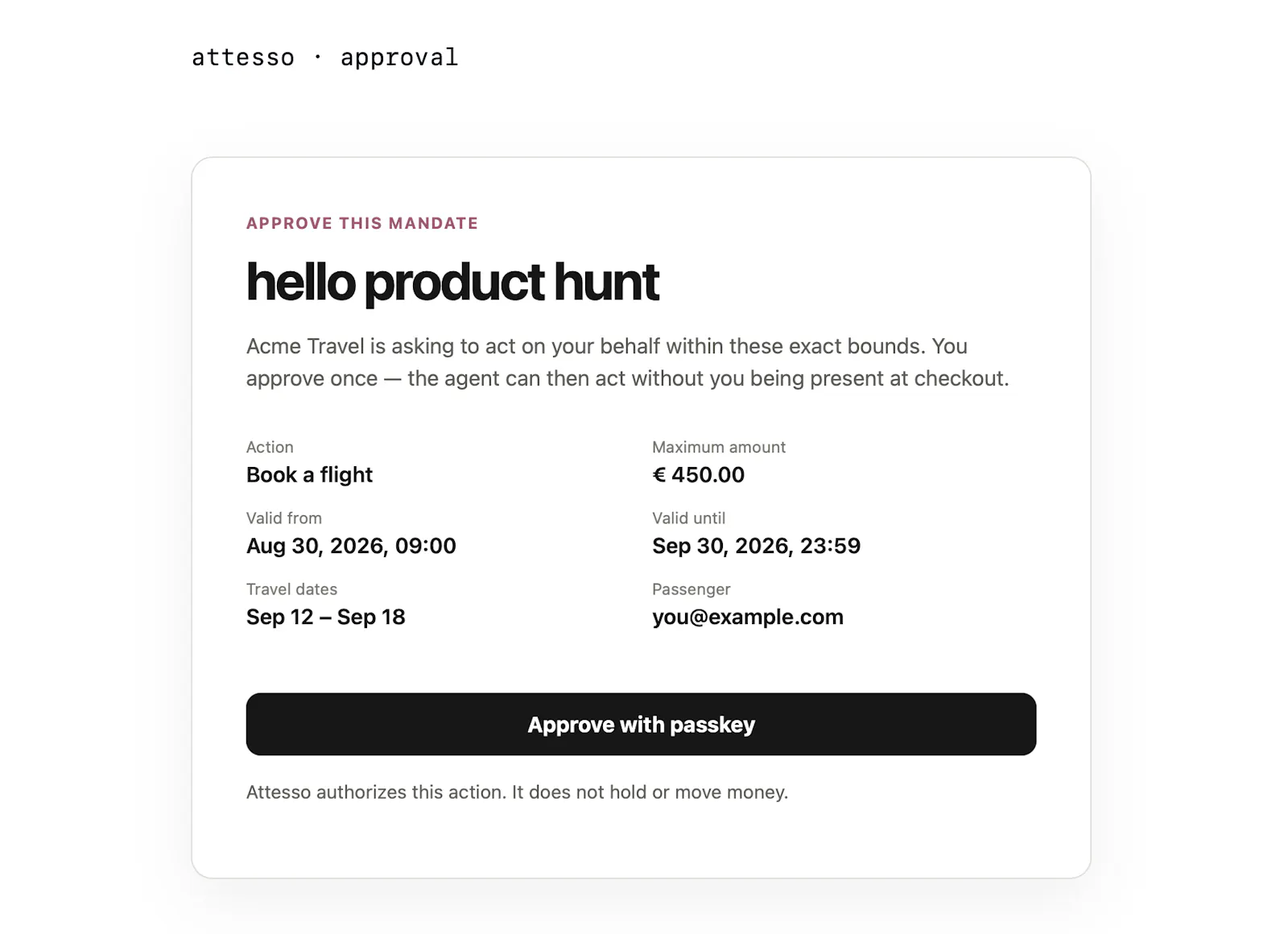 Attesso screenshot 3