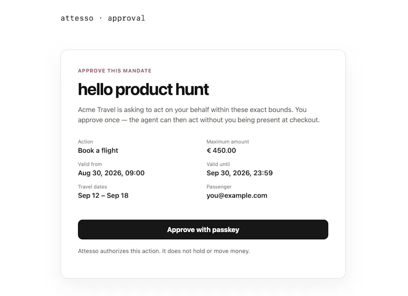 Attesso screenshot 3