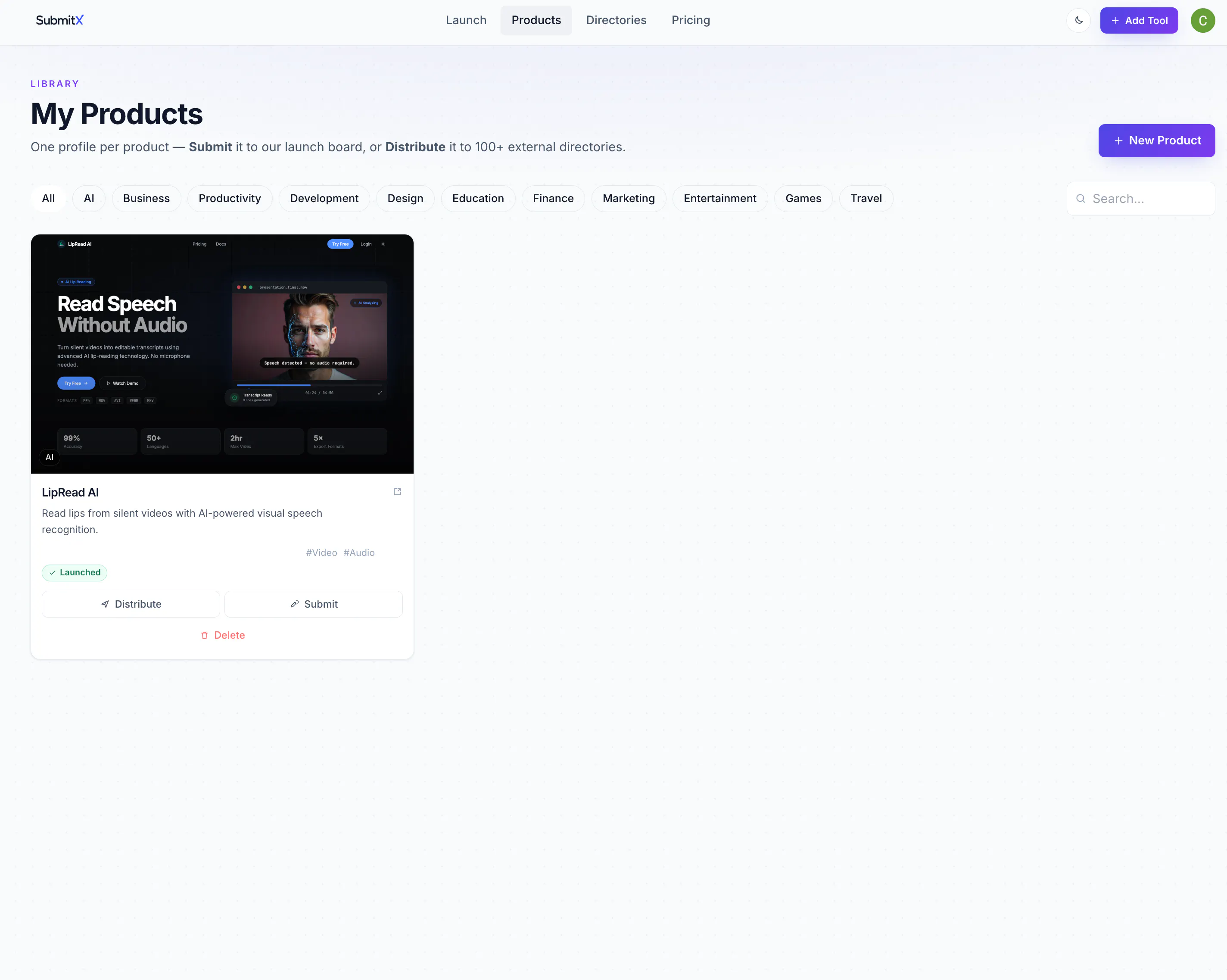 SubmitX gallery image