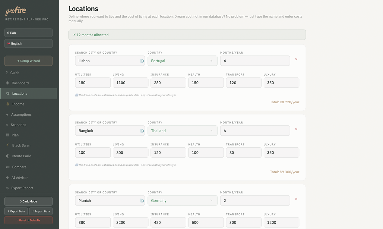 geoFIRE - Screenshot 2 showing product features and functionality