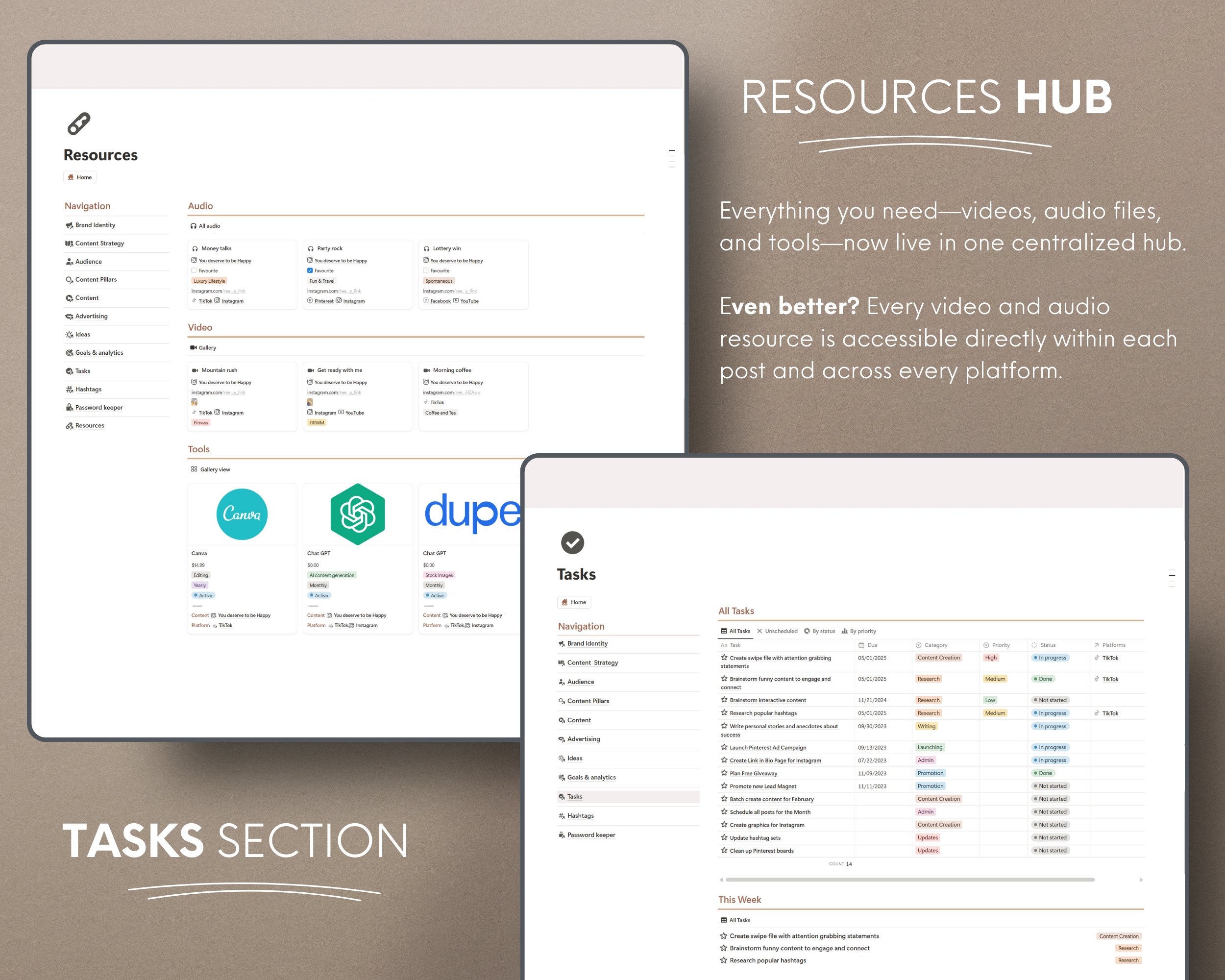 Social Media Content Planner gallery image