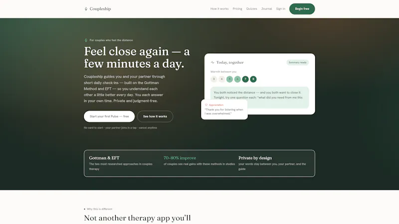 Coupleship screenshot 1