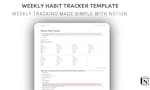 Weekly Habit Tracker  image