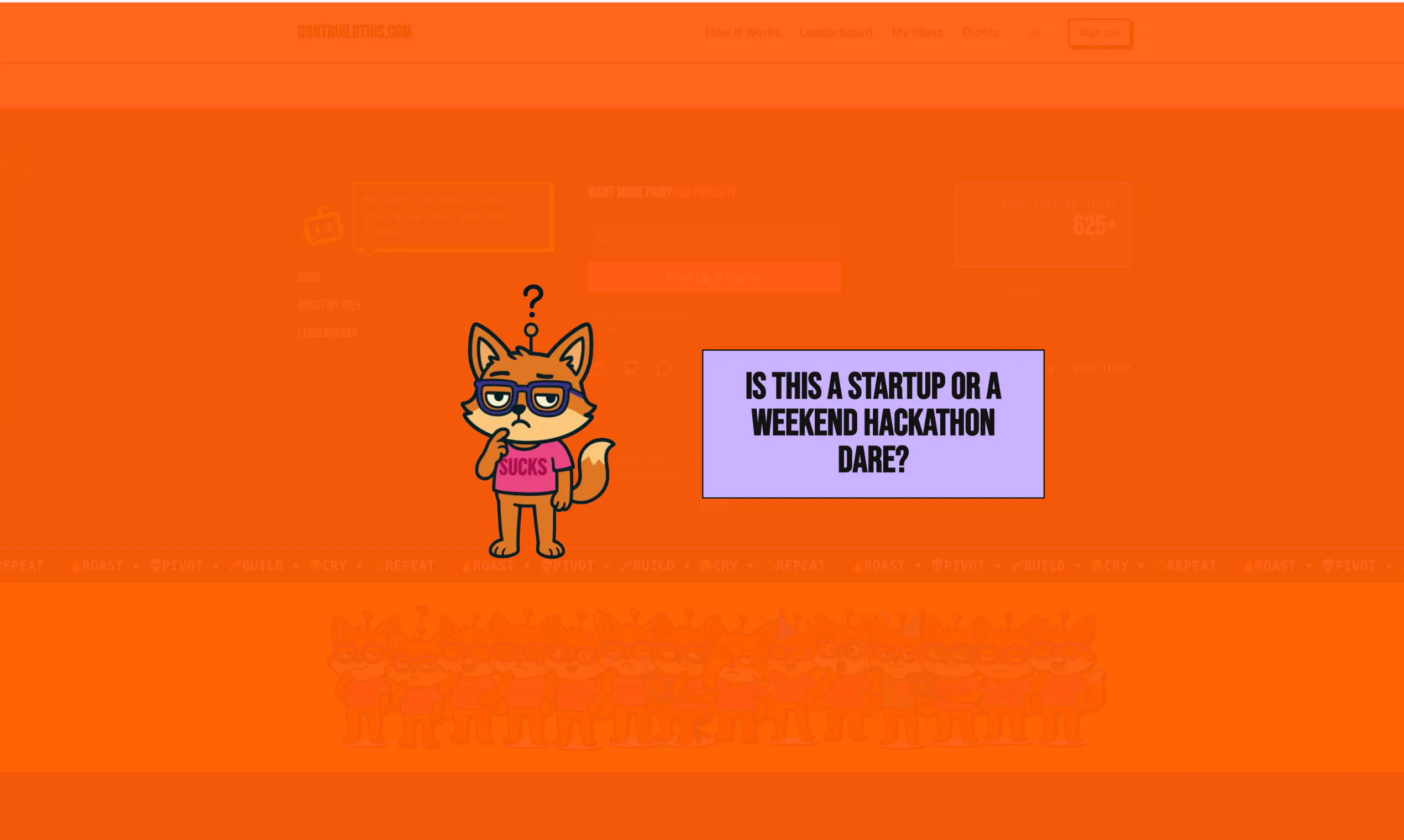 DontBuildThis gallery image