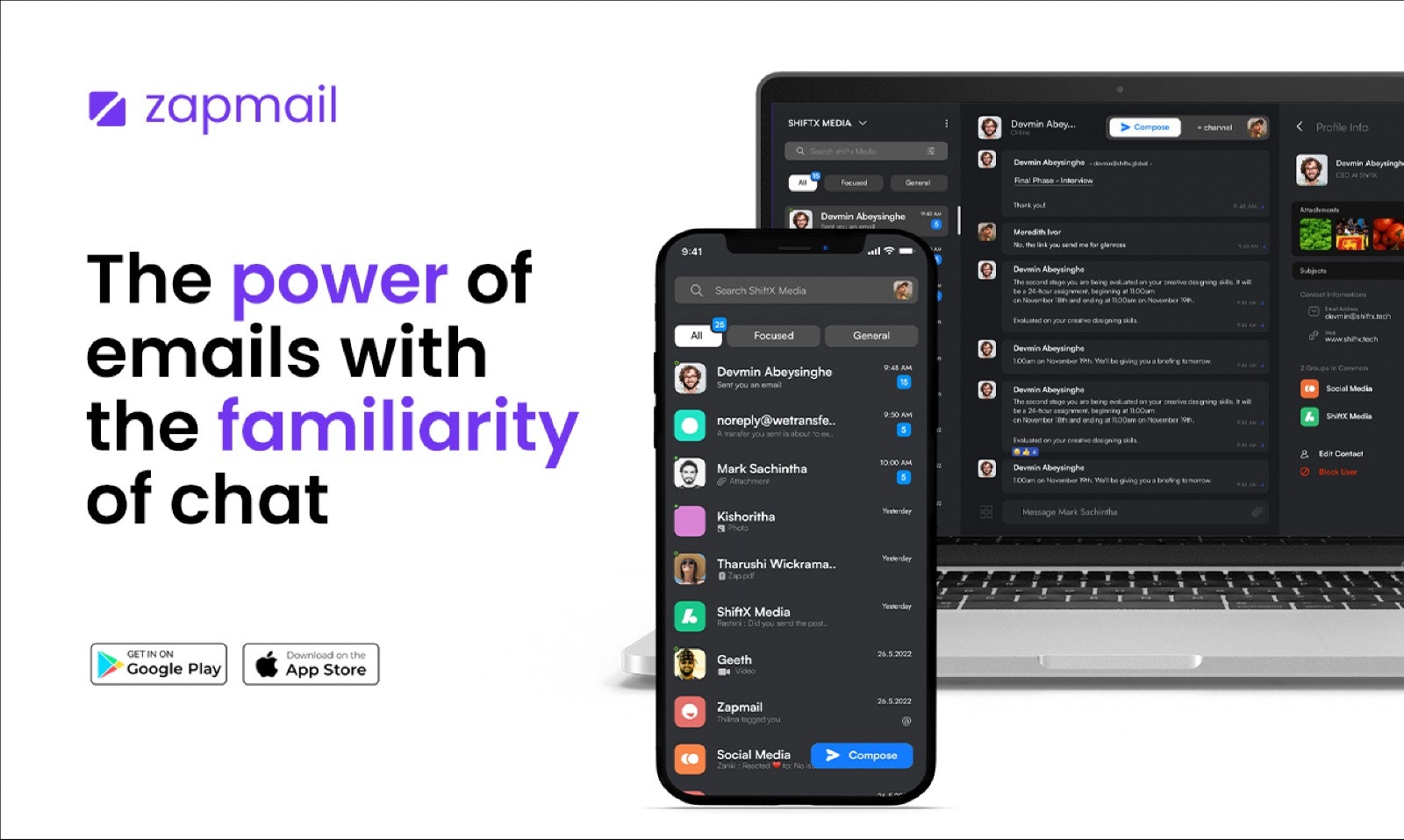 Zapmail : Slack as an email service gallery image