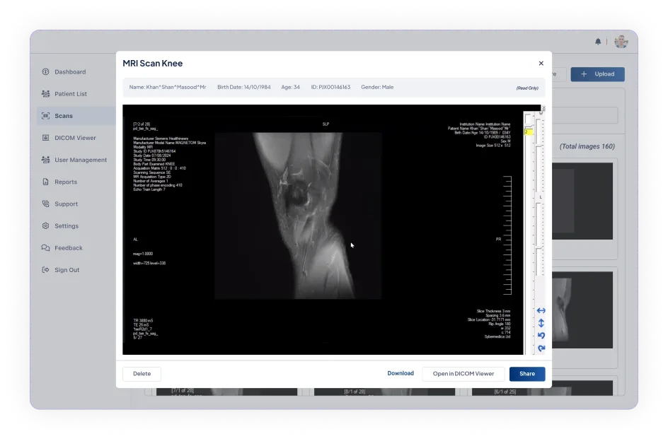 Folio3 Digital Health Pacscribe - Screenshot 2 showing product features and functionality