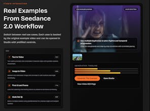 Seedance 2.0 gallery image