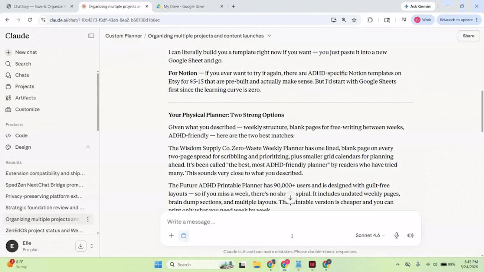 ChatSpry screenshot 1 (video preview)