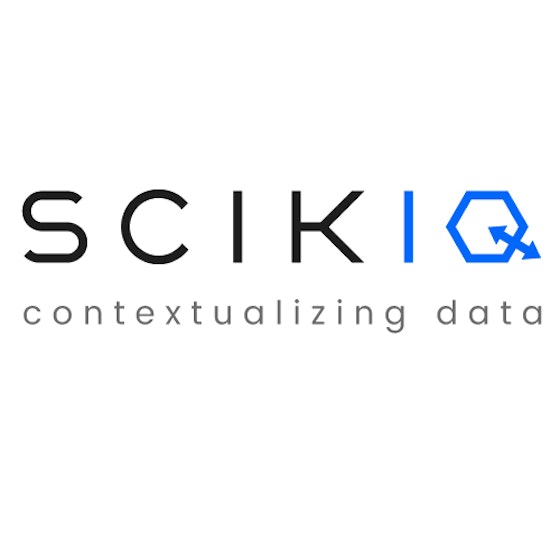 SCIKIQ: AI Native Data Platform  - Product Hunt launch logo and brand identity