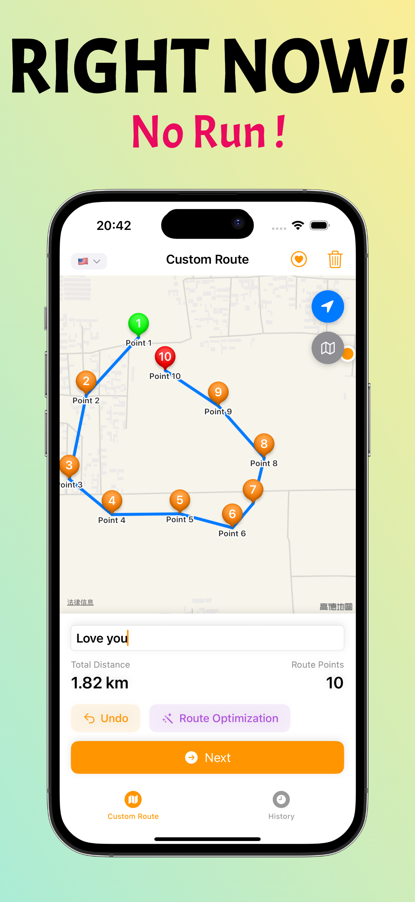 NoRun - Fake Your Run Routes screenshot 5