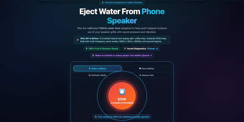 Remove Water From Phone screenshot 4