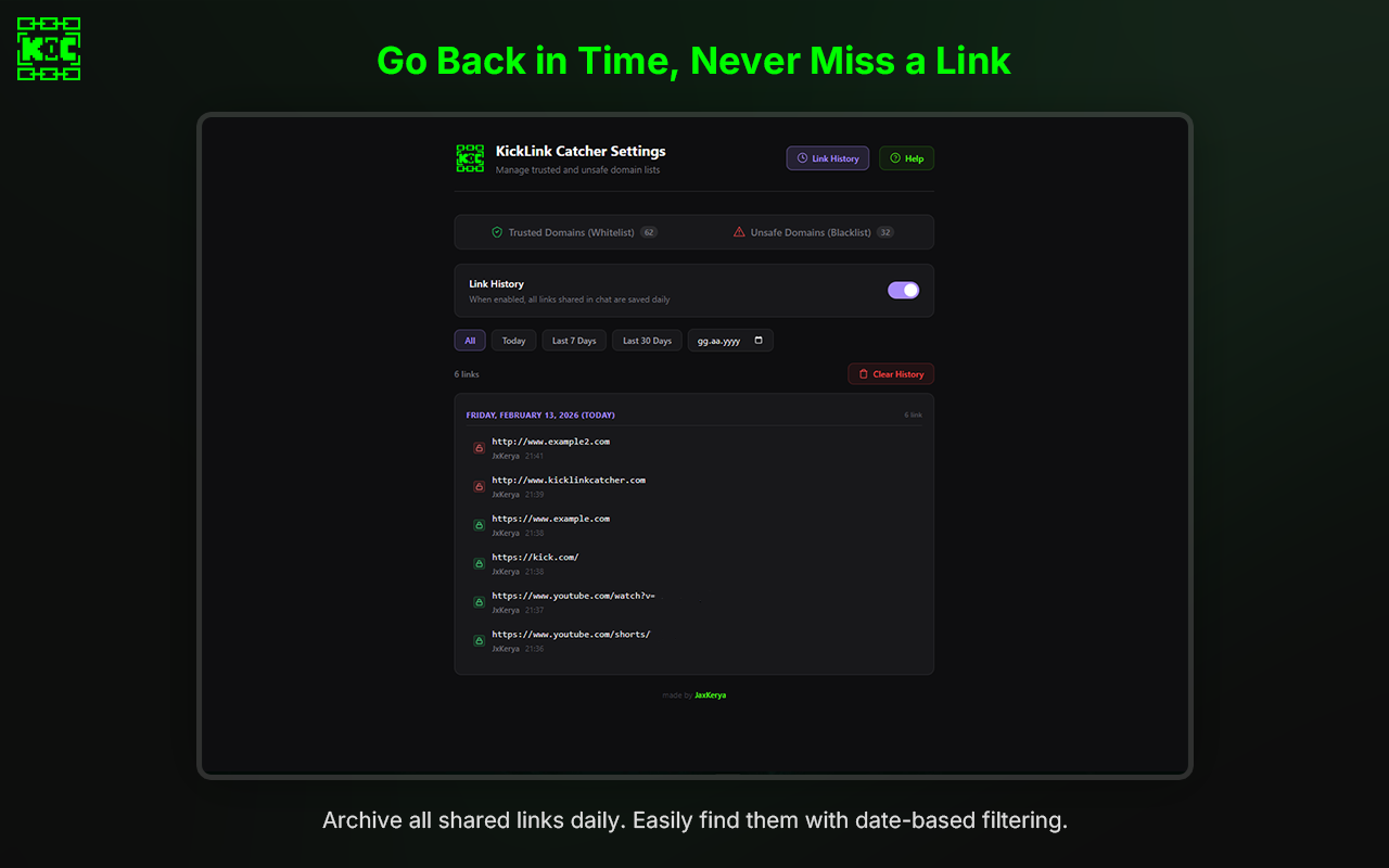 KickLink Catcher gallery image