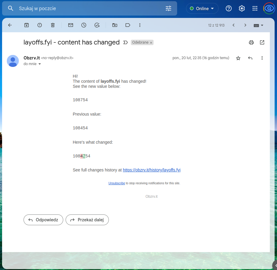 Obzrv.it - ウェブ上であなたにとって重要なすべてを簡単に追跡するメディア8