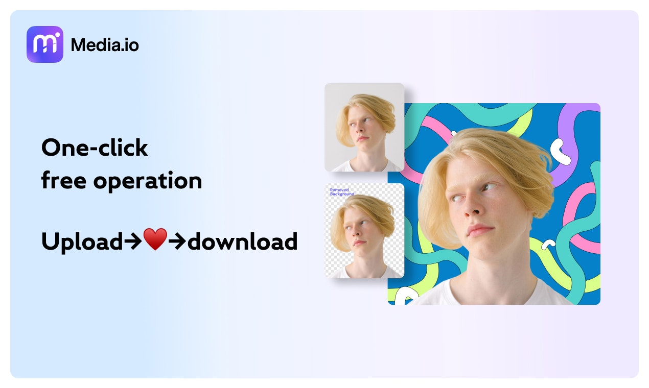 Photo Background Remover de Media.io media 2