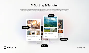 Crate: AI Bookmarks & Discovery gallery image