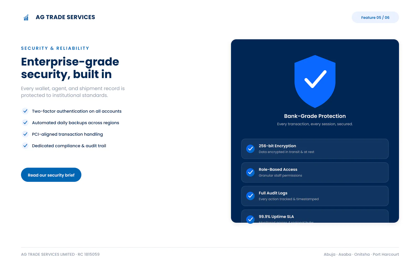 AGTS Business Support Platform gallery image