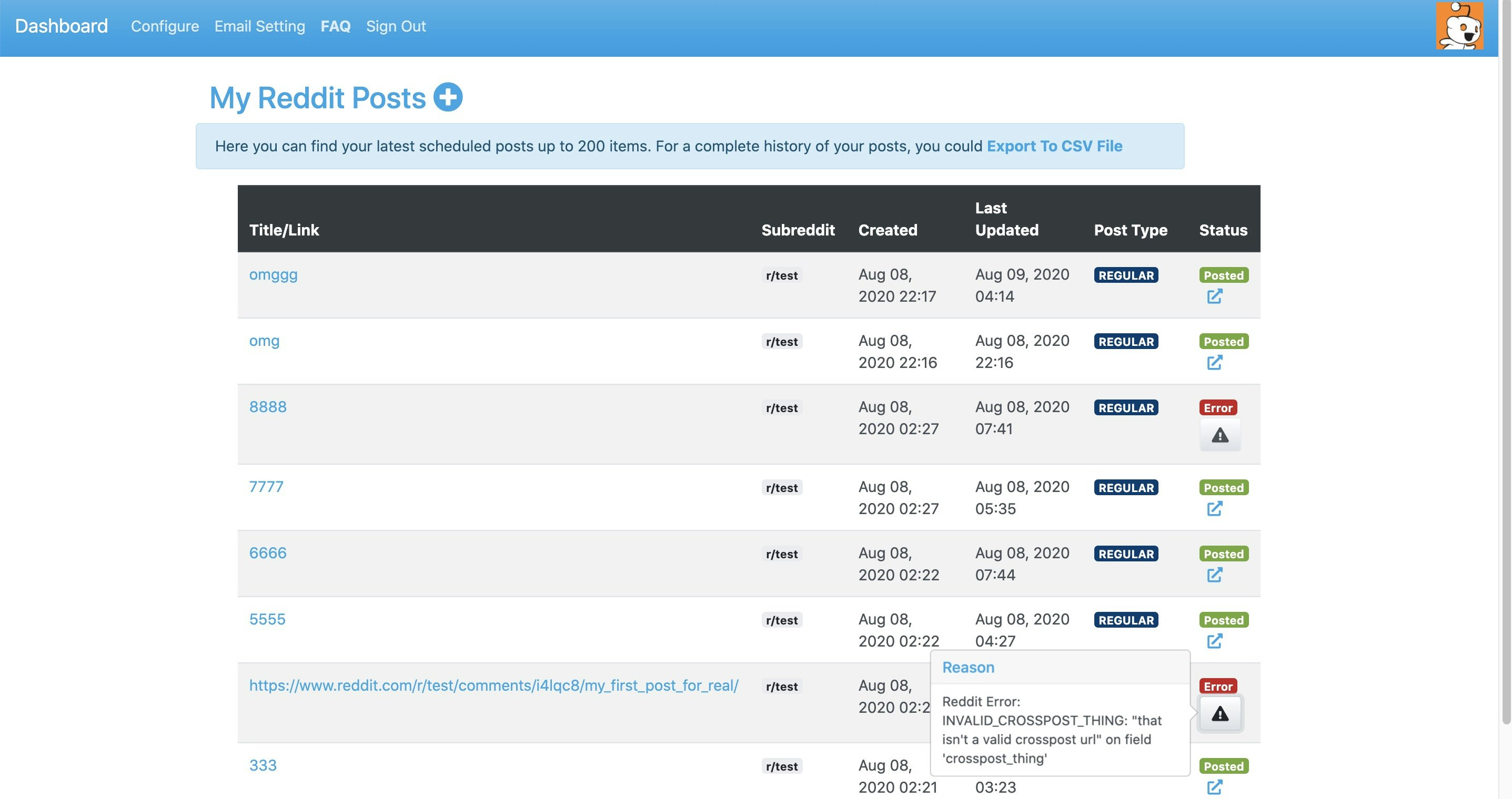 AutoReddit - Autopilot Your Reddit Posts gallery image