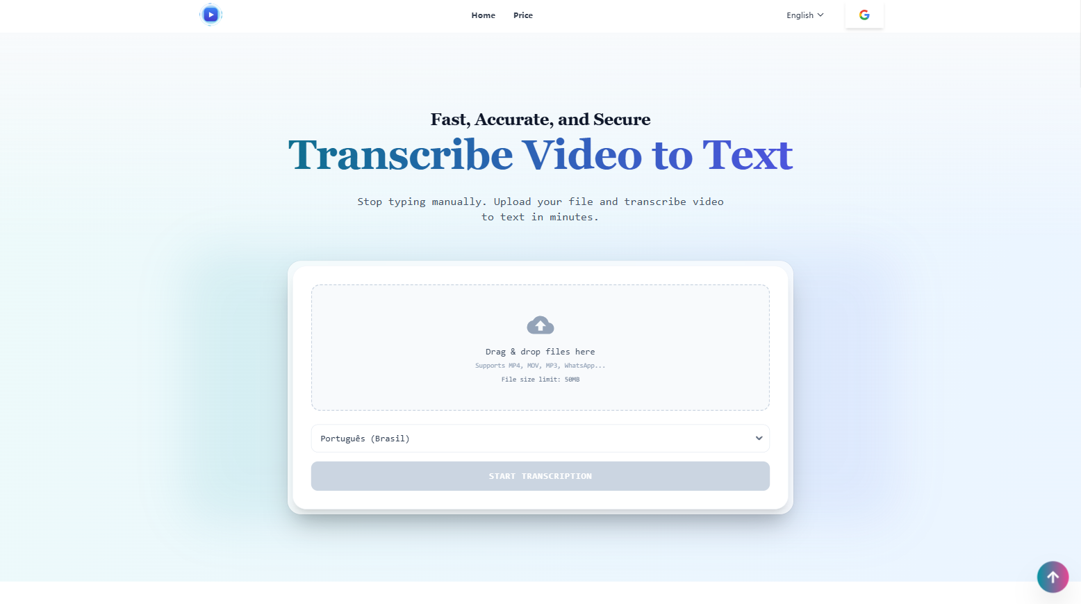 Transcribe Video to Text gallery image