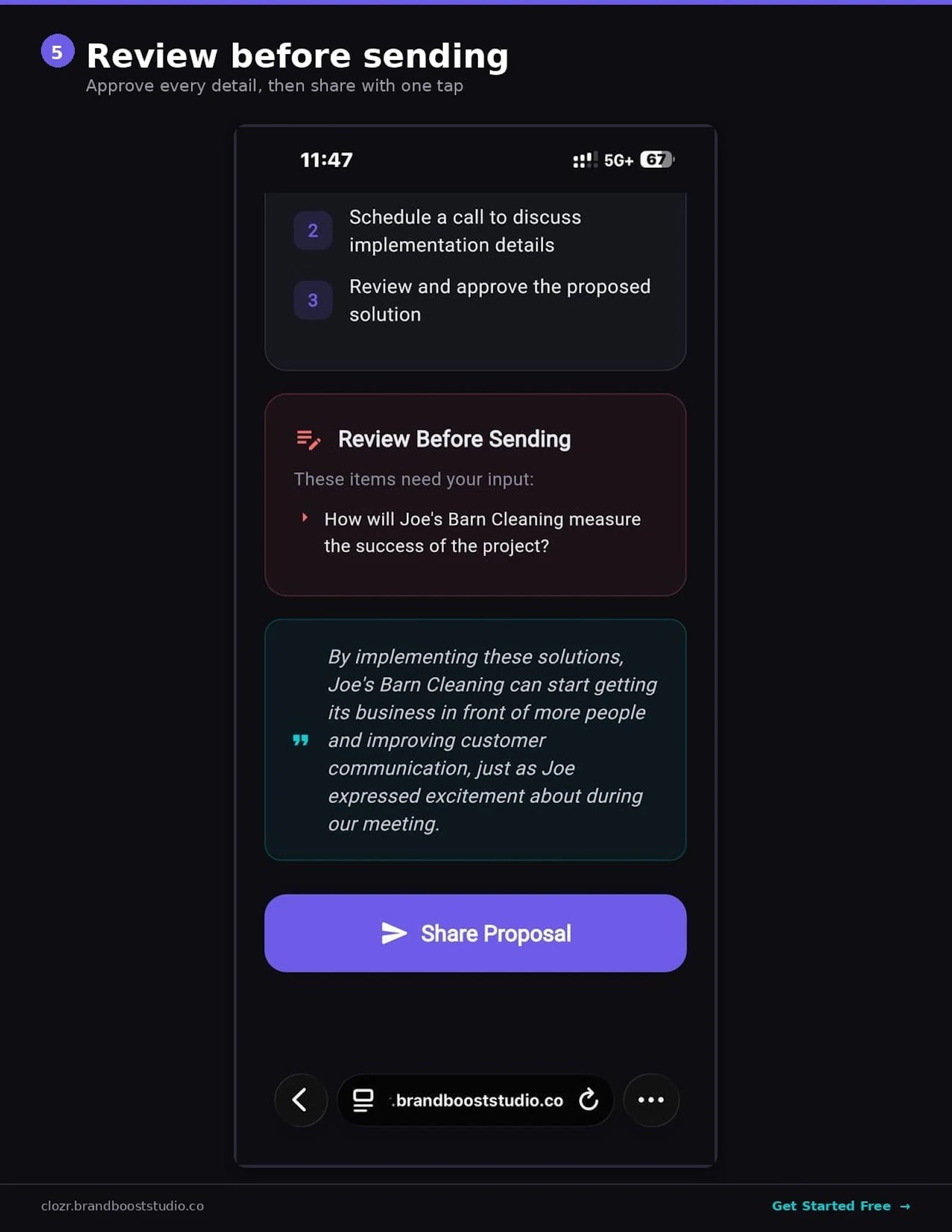 The Clozr screenshot 5