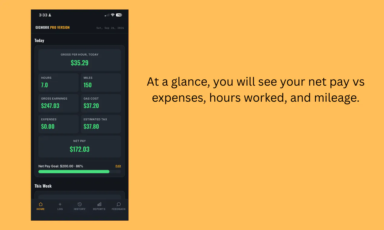Gigwork Tracker  gallery image