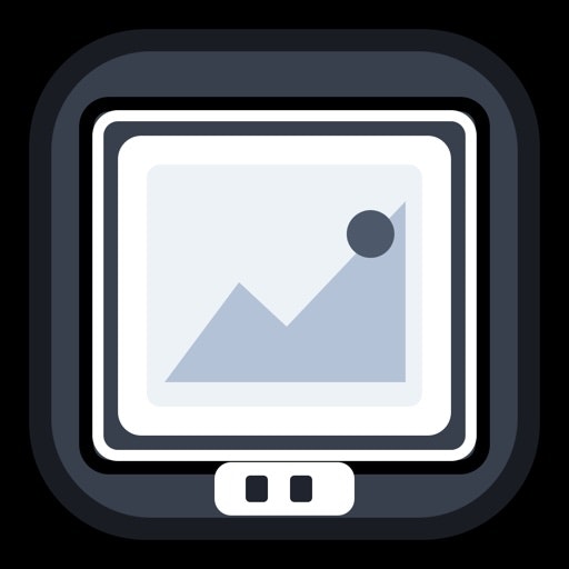 BorderTool Pro — Fast Mac Photo Frames - Product Hunt launch logo and brand identity