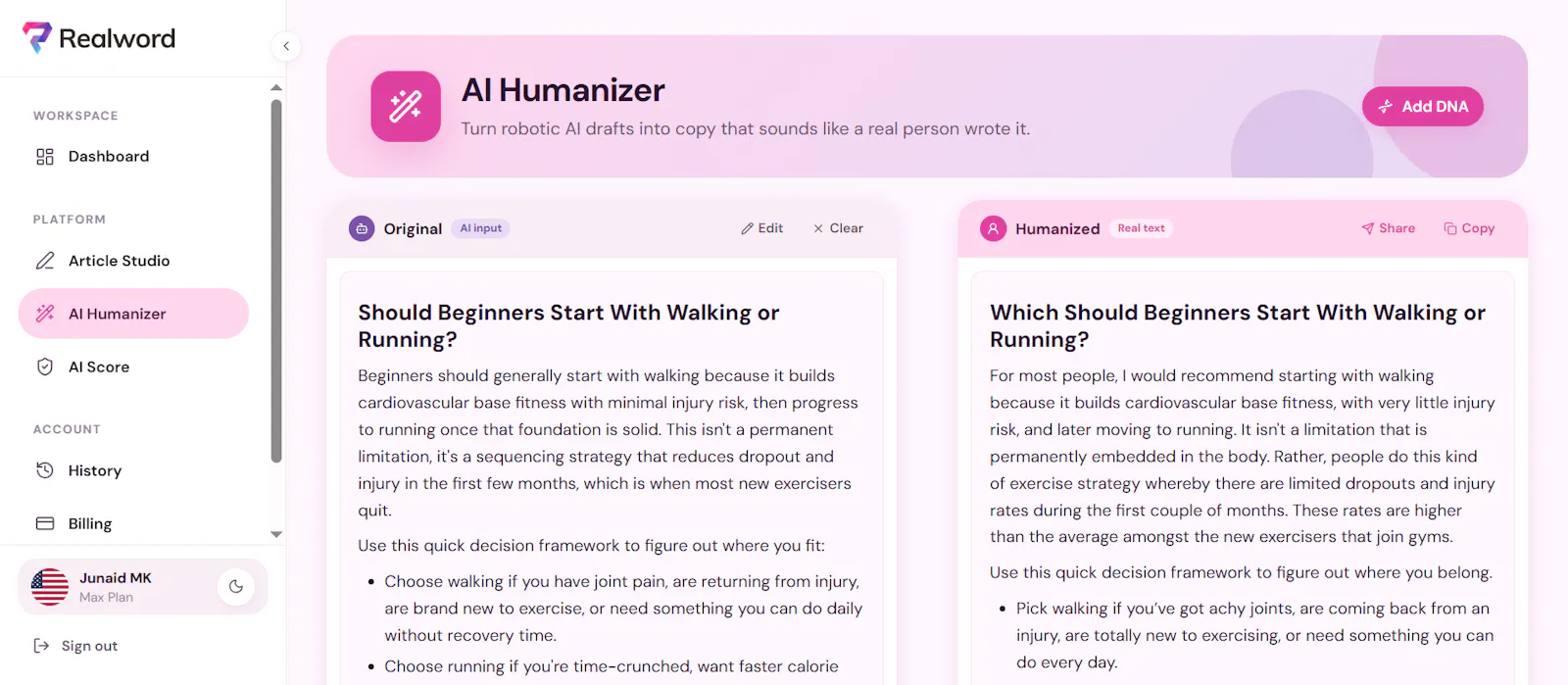 Realword AI screenshot 11