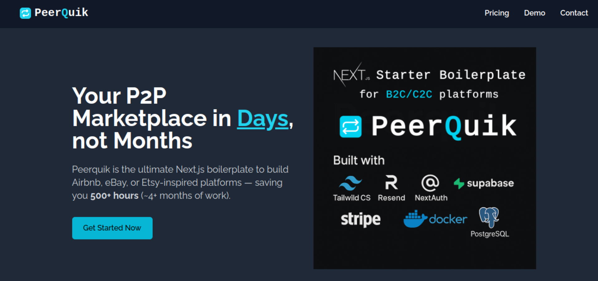 Media Peerquik - Next.js boilerplate untuk platform p2p sebenar 2
