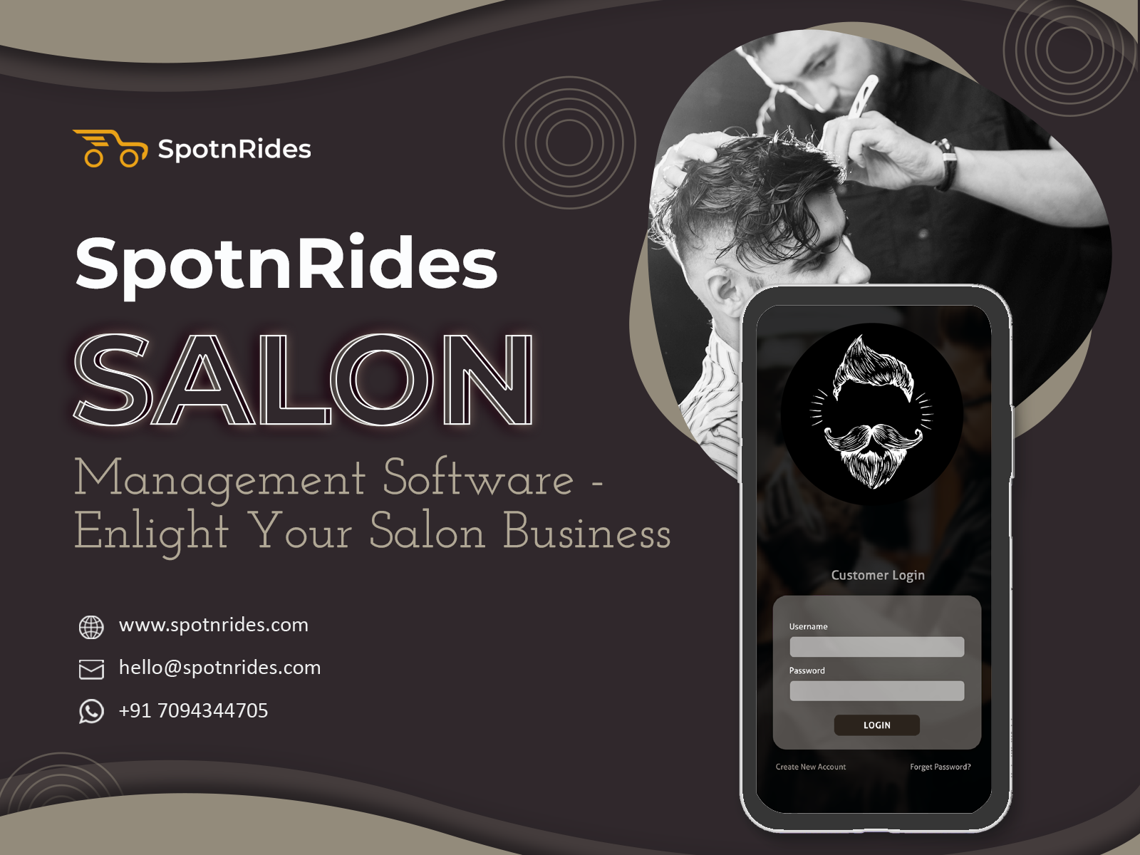 Salon Management Software - SpotnRides gallery image