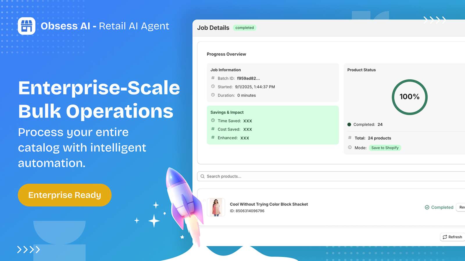 Obsess AI - Retail Agent gallery image