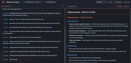 Meeting analyser gallery image