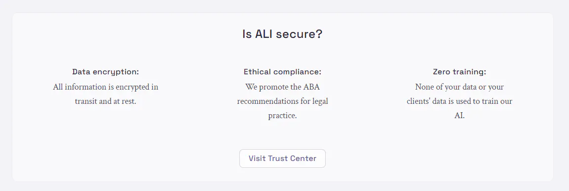 ALI: Intelligent Legal Assistant gallery image