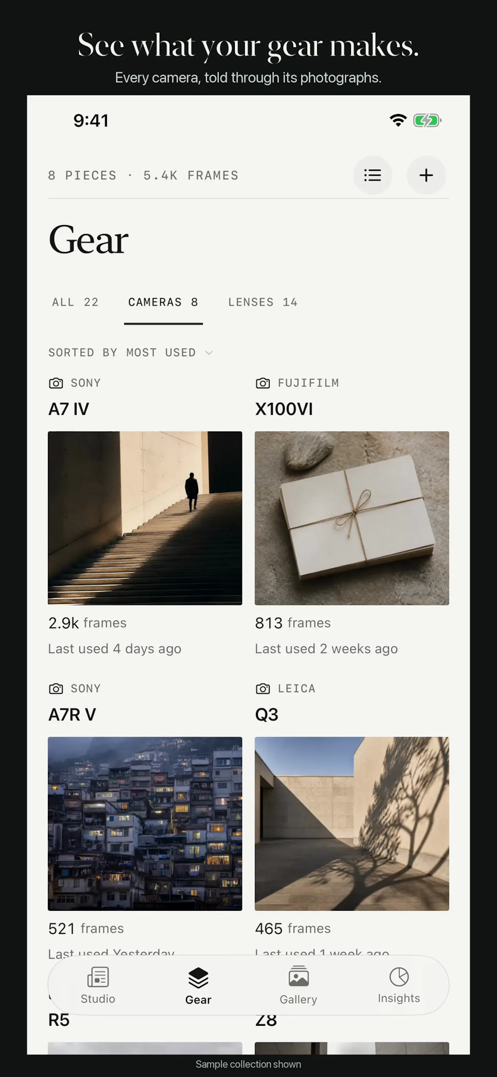 AperFolio screenshot 2