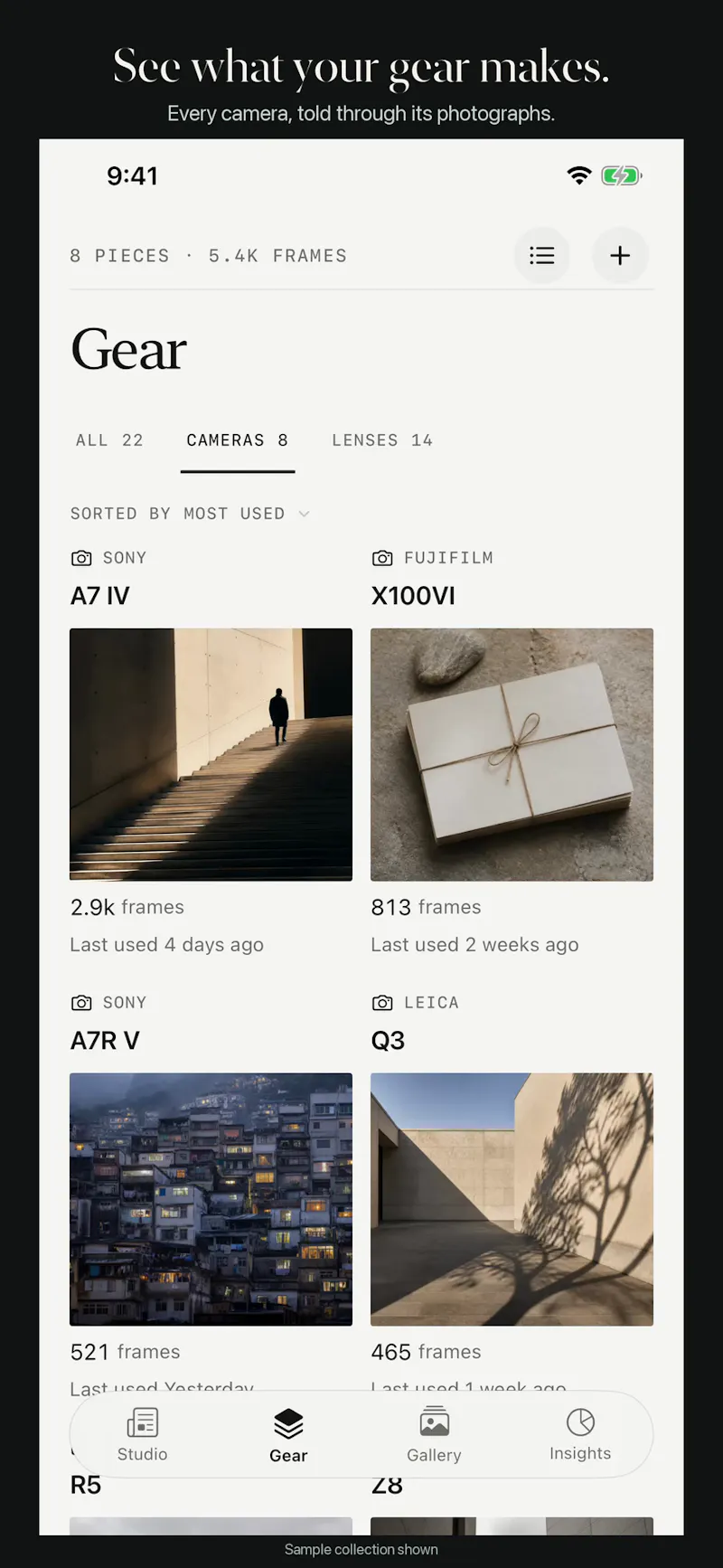 AperFolio screenshot 2