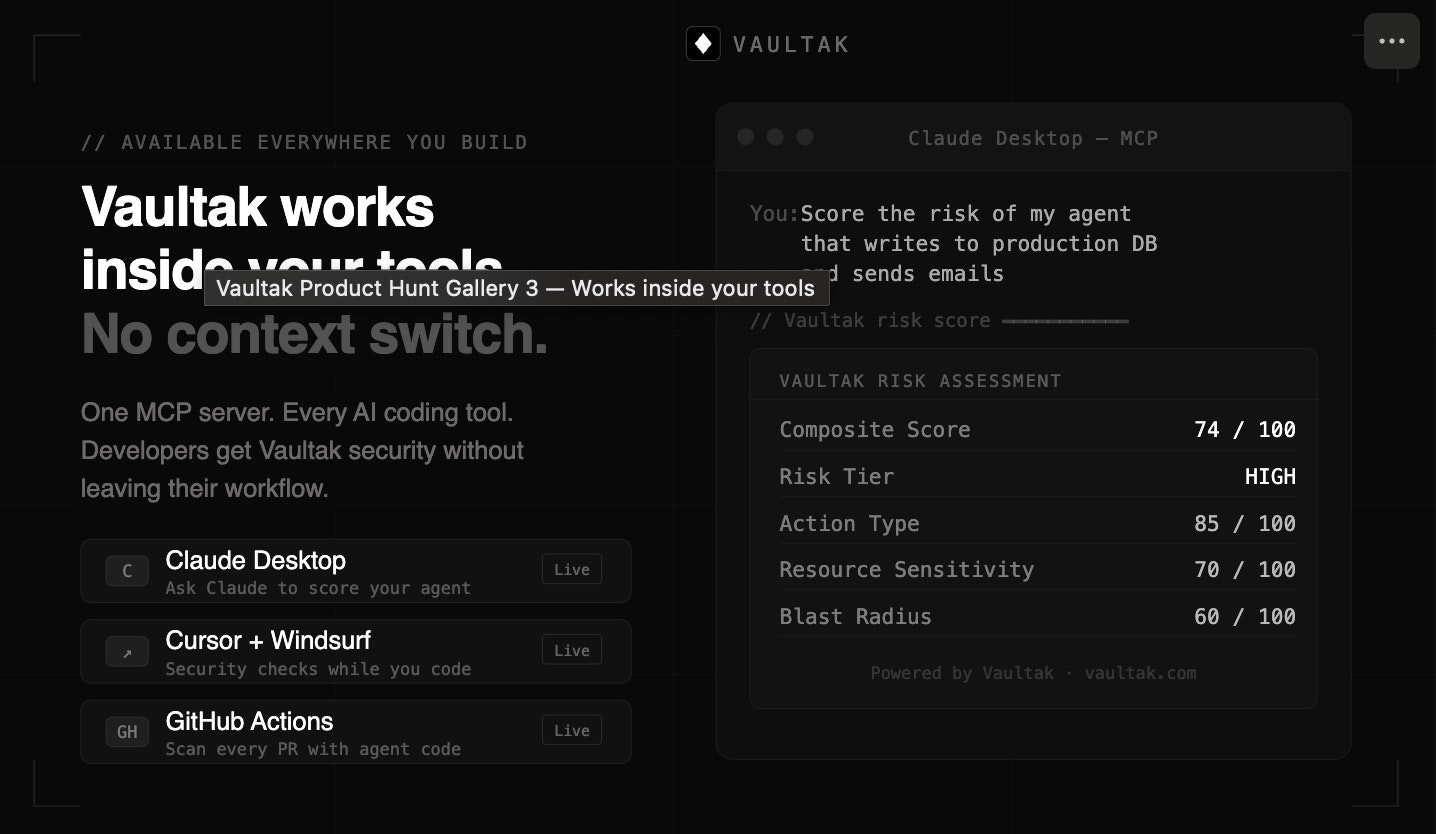 Vaultak gallery image