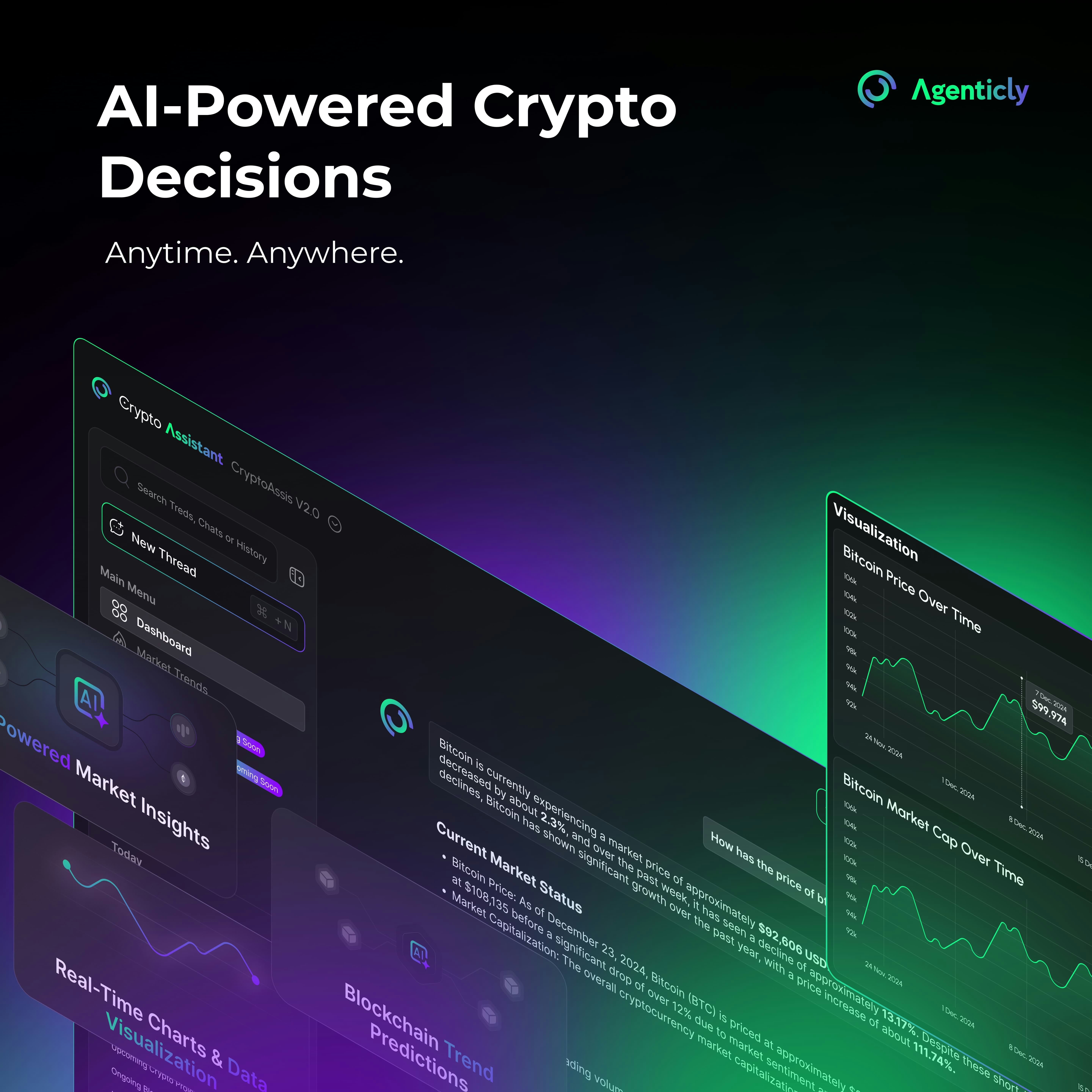 Agenticly - Main product screenshot demonstrating key features and user interface