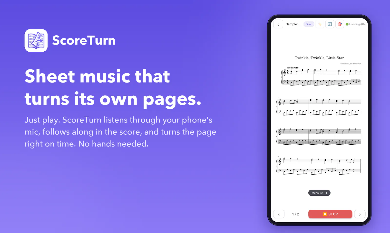 ScoreTurn screenshot 1