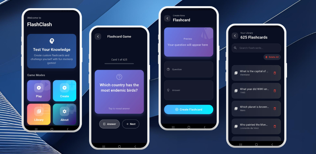 Flashcards - Android App Kapalı Test medya 1
