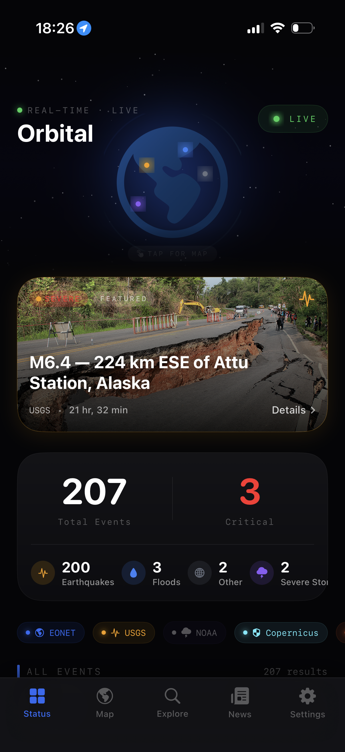 Orbital: Earth Monitor gallery image