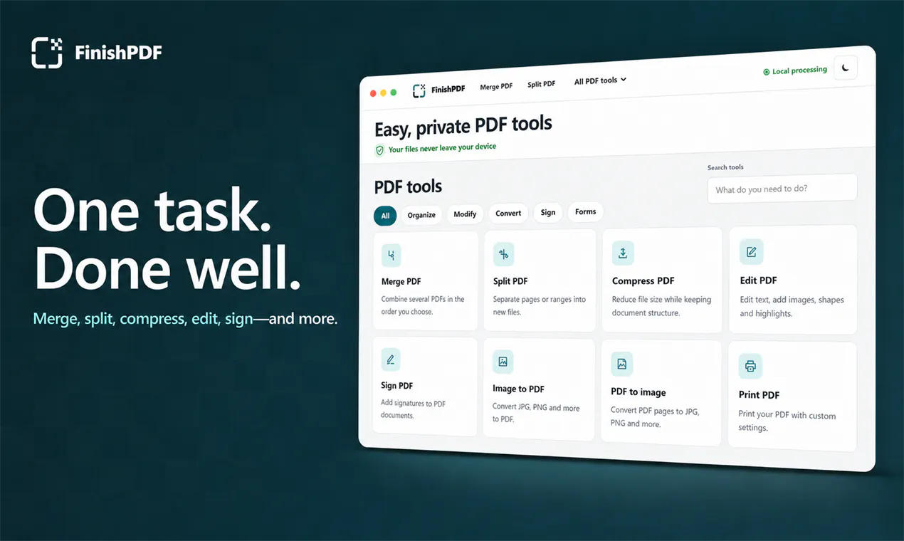 FinishPDF gallery image