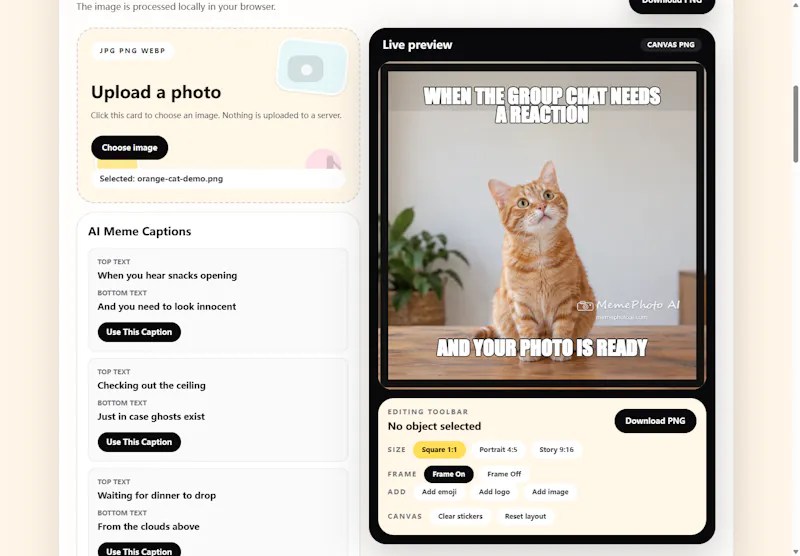 MemePhoto AI screenshot 4