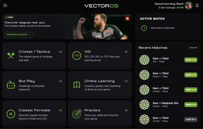 VectorDarts screenshot 2