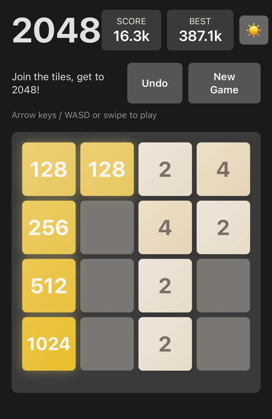 2048 Game gallery image