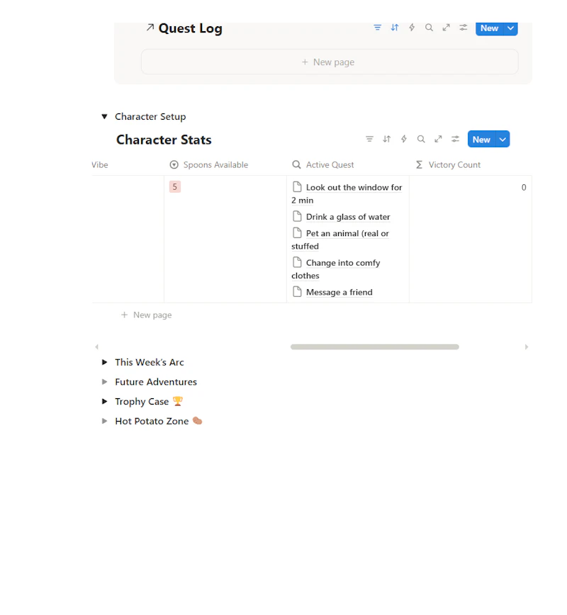 The Anti-Planner OS screenshot 3