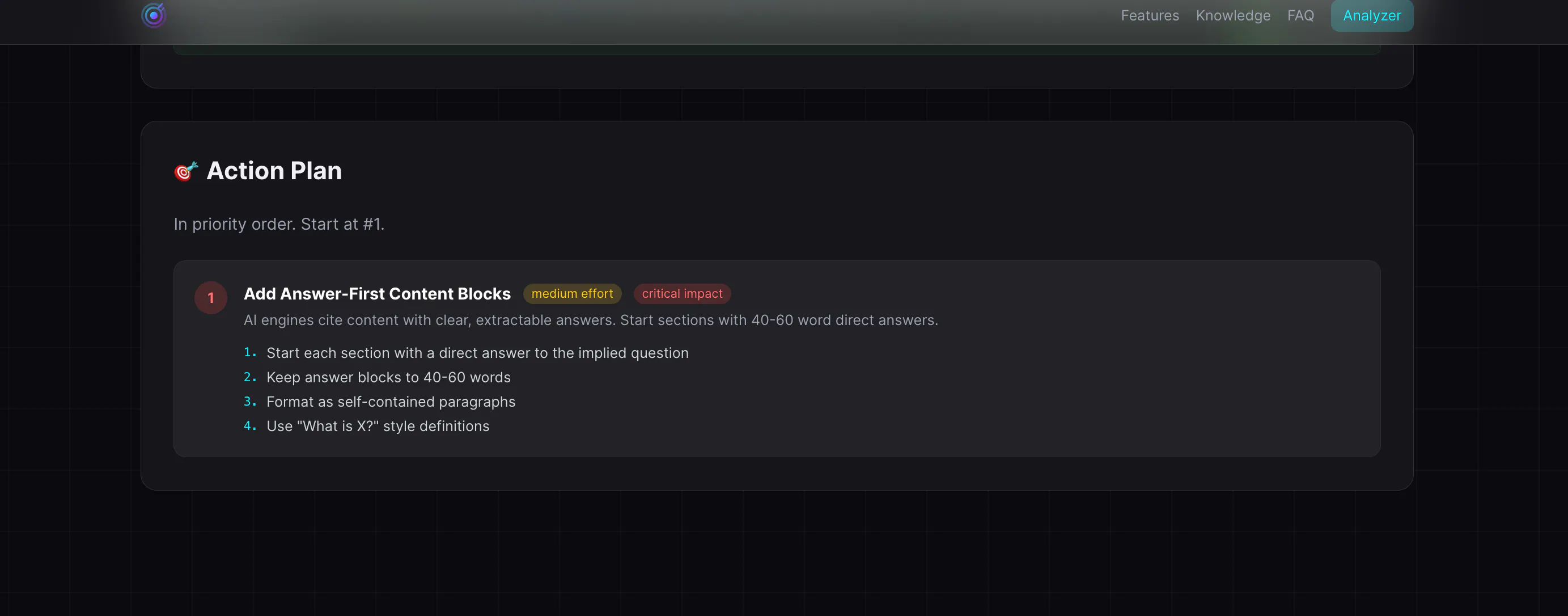 Smart Analytics—Free SEO & AEO Analyzer gallery image
