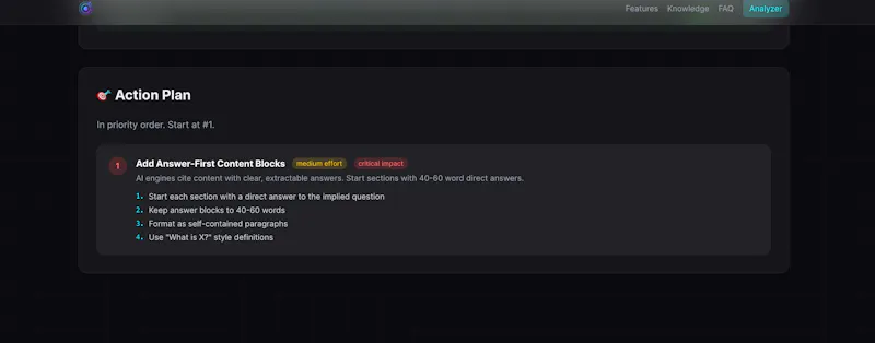 Smart Analytics—Free SEO & AEO Analyzer screenshot 5